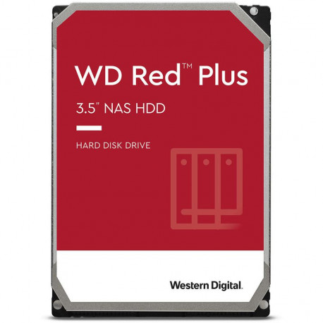 WD Nas Hdd Red Plus 8tb 3.5 Sata 6GB/s 256mb
