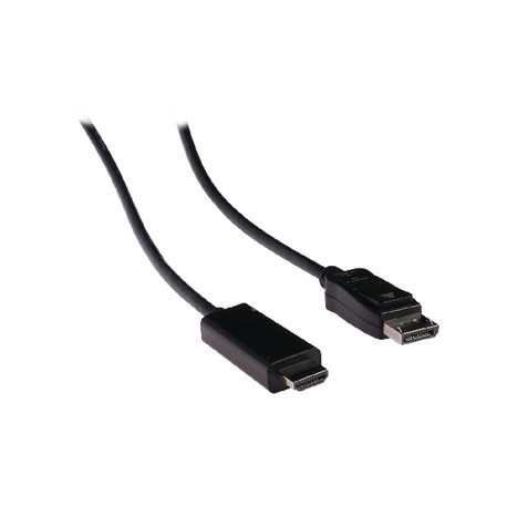 DisplayPort to HDMI male - male 2m