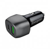 Energizer - USB-C + USB-A Fast Car Charger