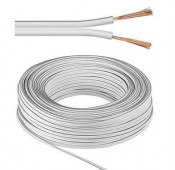 Cable Haut-parleur 2x0.75mm² - Blanc