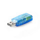 Adaptateur Audio Carte Son 5.1 3D USB compacte