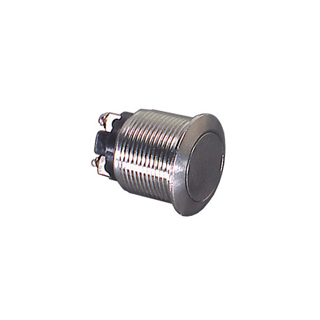 Wide screw-in push button 2A/48Vdc NO