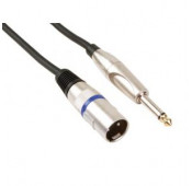 Cable Professionnel XLR M vers JACK Mono 6.35mm M 1.5m