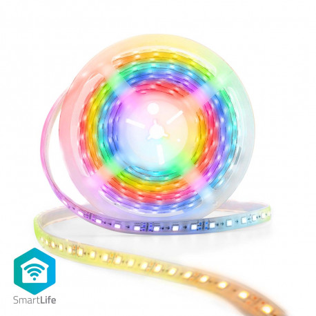 SmartLife coloured LED ribbon 5m 405 lm IP65