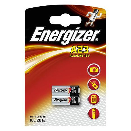 Energizer - 2 Batterie alcaline - 12V/ A23