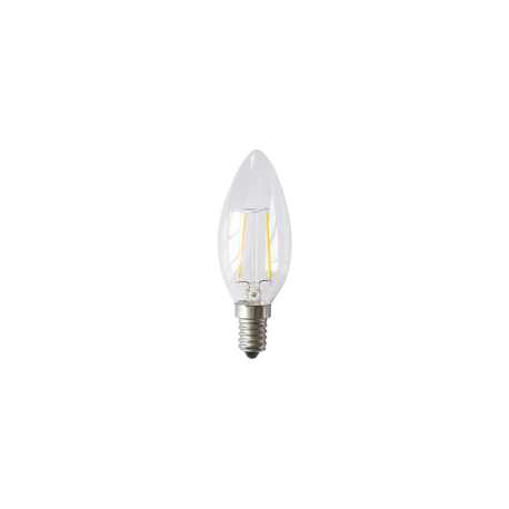 Elix-LED gloeilamp - C35 kaars - E14 - 2W - 3200K