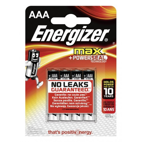 Energizer - Batterie alcaline MAX AAA