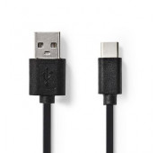 Câble - Fiche USB A mâle/ USB C mâle - 3m