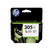 HP 305XL - ink cartridge High Yield - colour