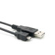 Micro USB B Male - USB A Male 2m