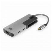 ACT - USB-C naar HDMI vrouwelijke multipoort 2x USB-A 4K