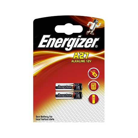 Energizer - 2 batteries alcaline 12V