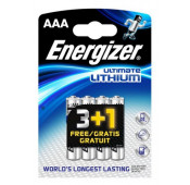 Energizer - 3+1 batteries Lithium AAA - L92-LR03