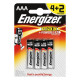 Energizer - Alkaline batteries MAX AAA LR3 4+2 Promo
