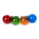 Set LED Bulbs - A60 - E27 - Colored glass - 4pcs