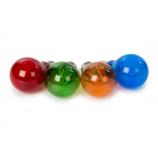 Set LED Bulbs - A60 - E27 - Colored glass - 4pcs