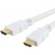 Mannelijke - mannelijke HDMI-kabel - 1m Wit