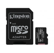 Kingston Micro SD 256GB Calss 10 + Adaptateur