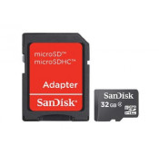 Sandisk MicroSDHC 32GB with Adapter