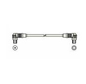 Cordon d antenne 1.5m - IEC 9.5mm male/IEC 9.5mm femelle