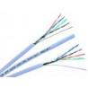 Cable F/UTP- CAT6- Eca CPR Blindé - 4 paires - AU METRE