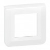 Legrand - Plaque de finition Mosaic pour 2 modules blanc