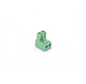 2-pole plug-in female terminal block