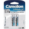 Camelion -Lithium Batteries - AA / LR6 - 1 x 2 Stuks