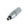 Neutrik - Adapter XLR mannelijk/RCA vrouwelijk