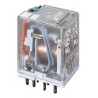 Relais industriel miniature 7A 12V DC 4 CO,