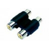 Dubbele RCA Jack adapter