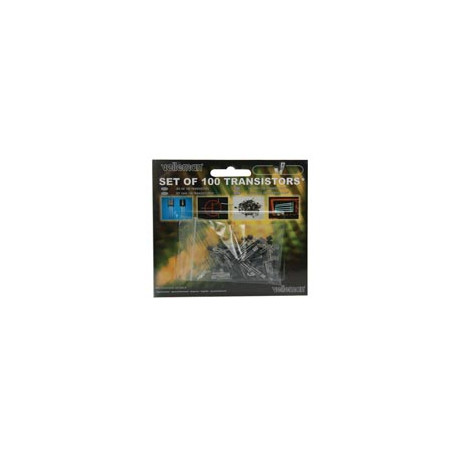 Transistor set +/- 100 pieces