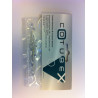 10 LEDS 5mm TRANSPARANT - WIT - 40000mcd 15° *10*