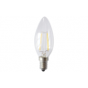 Elix-LED gloeilamp - C35 kaars - E14 - 2W - 3200K