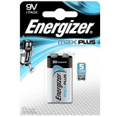 Energizer - Max Plus 9V / 6LR61 Alkaline Battery - 1 piece