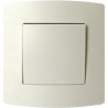 Elix Enkelpolige schakelaar inbouw S1 cream