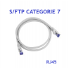 Elix - S/FTP-kabel - Rj45 - Categorie 7 - Grijs - 1,5M