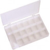 Opbergdoos met 18 vakken - 235 x 115 x 34mm