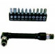 Ensemble tournevis 10 embouts