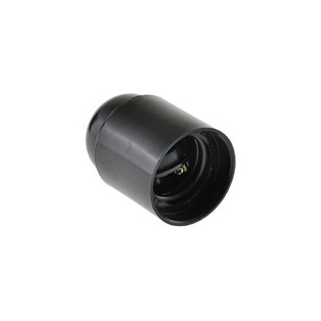 Socket E27 - Connexions à visser noir