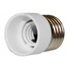 Lamphouder adapter - Man E27/ Vrouw E14 - wit