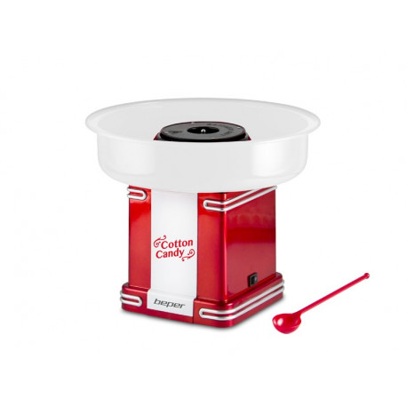 Beper - Machine à Barbe à Papa 500 W - rouge