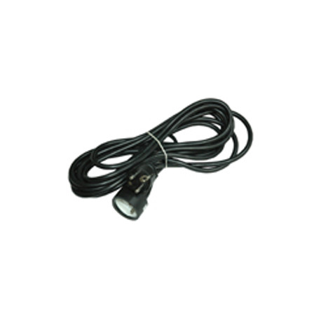 Prolongateur secteur black 10m