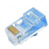Modulaire plug RJ45 (8/8) verguld