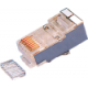 RJ45 CAT6 FTP plug + guide - 25 pieces