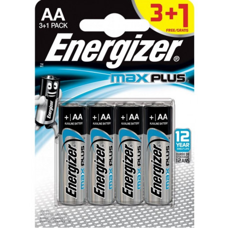 Energizer - Alkaline batterij Max Plus - AA LR6 4 stuks