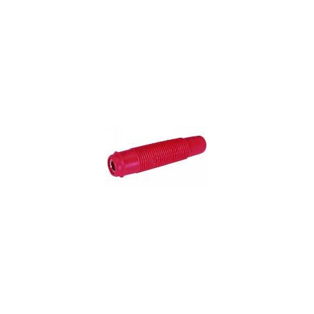 Vrouwelijke labo banaanstekker 4mm rood