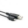 Micro USB B Male - USB A Male 2m