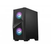 MSI MAG Forge 100R - Lathe - ATX - Tempered Glass