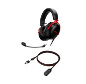 HyperX Cloud III Casque Gaming + Micro (rouge)